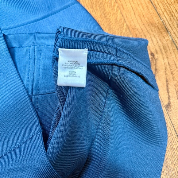 Herve Leger Navy Bandage Dress in XS - Picture 7 of 8